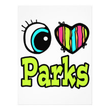 Parcs lumineux d'amour du coeur I d'oeil Bristols Personnalisés