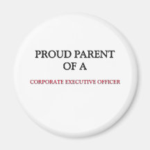 Parent fier d'un CADRE DIRIGEANT de CADRE D'ENTREP Magnets Pour Réfrigérateur