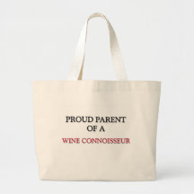 Parent fier d'un CONNAISSEUR de VIN Sacs