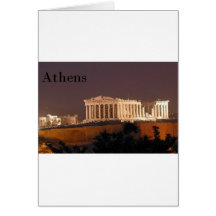 Parthenon de la Grèce Athènes (St.K) Cartes De Vœux
