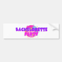Partie de Bachelorette Autocollants Pour Voiture
