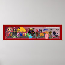 Partie de Halloween Posters