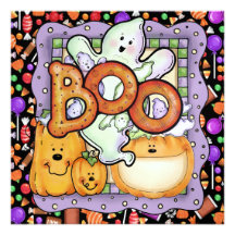 Partie de Halloween - SRF Invitations Personnalisées