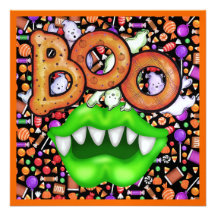 Partie de Halloween - SRF Invitations