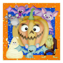 Partie de Halloween - SRF Invitations