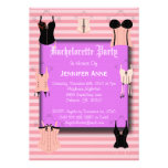 Partie de tabagisme de Bachelorette de roses indie Faire-part Personnalisés