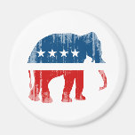 PARTIE Faded.png d'ÉLÉPHANT Aimants Pour Réfrigérateur