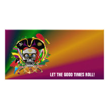 Partie Pirate-2 Cartes Avec Photo