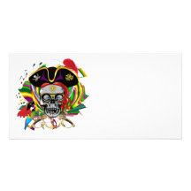 Partie Pirate-2 de thème Cartes De Vœux Avec Photo