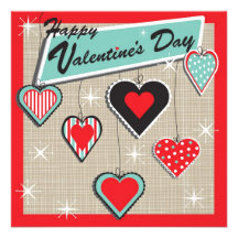 Partij van de Valentijnsdag van de Harten van het  Persoonlijke Uitnodiging