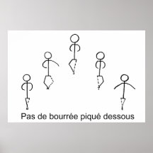 Pas de Bourree Poster