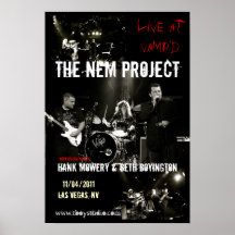 PAS MENTIONNÉ AILLEURS le projet avec Hank Mowery  Affiches