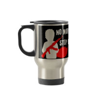 Pas plus de tasse de voyage/banlieusard de soldats