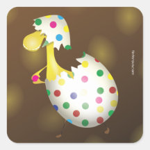 Pasen Dino Sticker