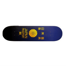 Passeport du Nippon Plateau De Skate