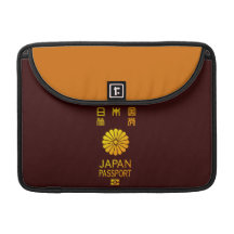 Passeport du Nippon Poche Pour Macbook Pro
