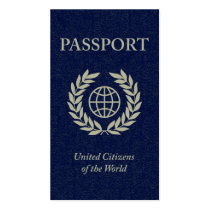 passeport cartes de visite