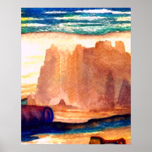 Pâté de sable d'affiche de CricketDiane grand comm