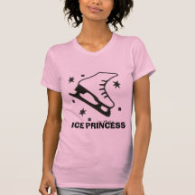 Patin de glace t-shirt