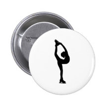 Patinage artistique pin's avec agrafe