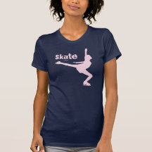 Patineur de glace d'Axelent T-shirts