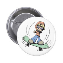 Patineur !  Personnalisable ! Badges