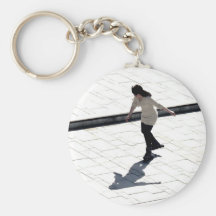 Patineur Porte-clé