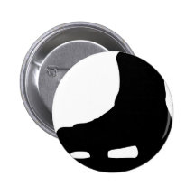 patins de patinage de glace badge avec épingle
