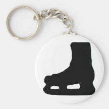 patins de patinage de glace porte-clefs
