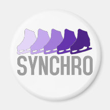 Patins synchro magnets pour réfrigérateur