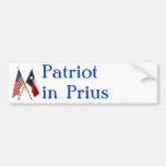 Patriote dans Prius Autocollants Pour Voiture