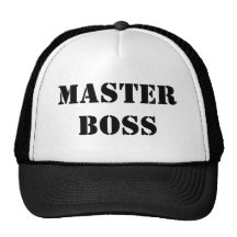 patron principal casquettes de camionneur