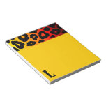 Patroon van de Luipaard van de pop het Vurige Opschrijf Boeken