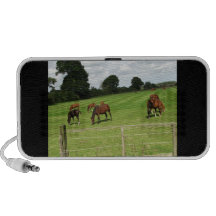 PÂTURAGE DE CHEVAUX HAUT-PARLEUR MOBILE