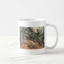 Paul Cezanne - dans les bois Tasse