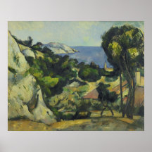 Paul Cézanne - L'Estaque Posters
