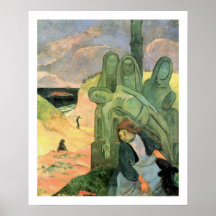 Paul Gauguin - The Green Christ Posters