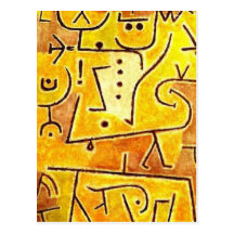 Paul Klee - Rood Vest Wens Kaarten