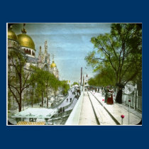 Pavillon italien, carte postale de Paris, France cartes postales