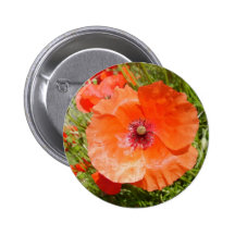 Pavots - Coquelicots Badge