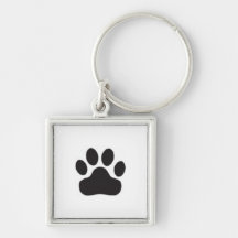 Pawprint Porte-clés