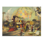 Pays de train de PIÈCE EN T Cartes Postales