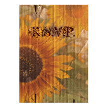 pays jaune rustique vintage RSVP de tournesols Bristol