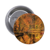 Paysage - automne dans le New Jersey Badges