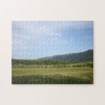 Paysage de crique de Cades Puzzle Avec Photo