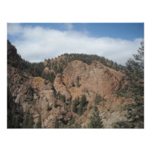 Paysage mountan d'arbre bristols personnalisés