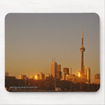 Paysage urbain de Toronto Tapis De Souris