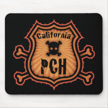 PCH et os croisés Tapis De Souris
