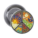 peaceceece pin's avec agrafe