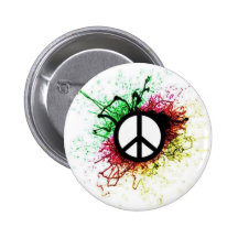 peacesign badges avec agrafe